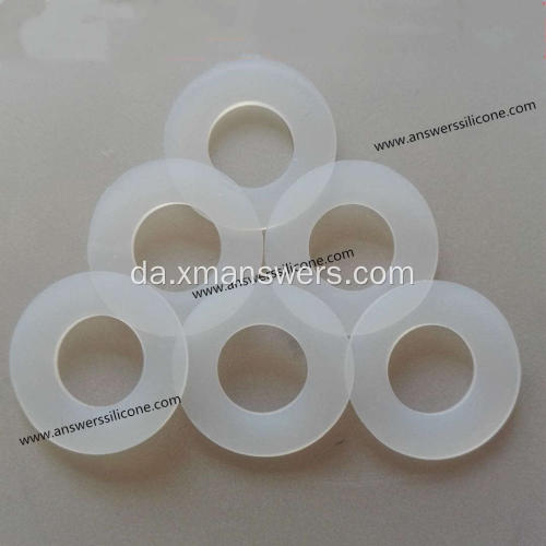 Brugerdefineret klar gummi OR-ringe/tætninger/pakningssilikoneskive